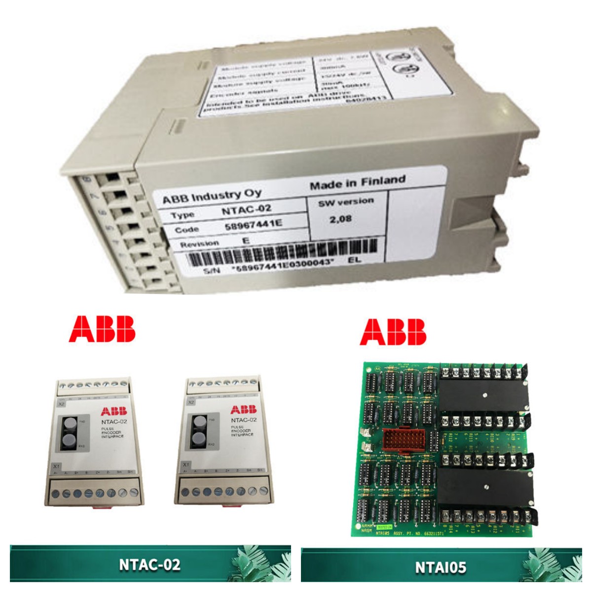 DSAO120A 3BSE01 8293R1 ABB 模擬輸出板