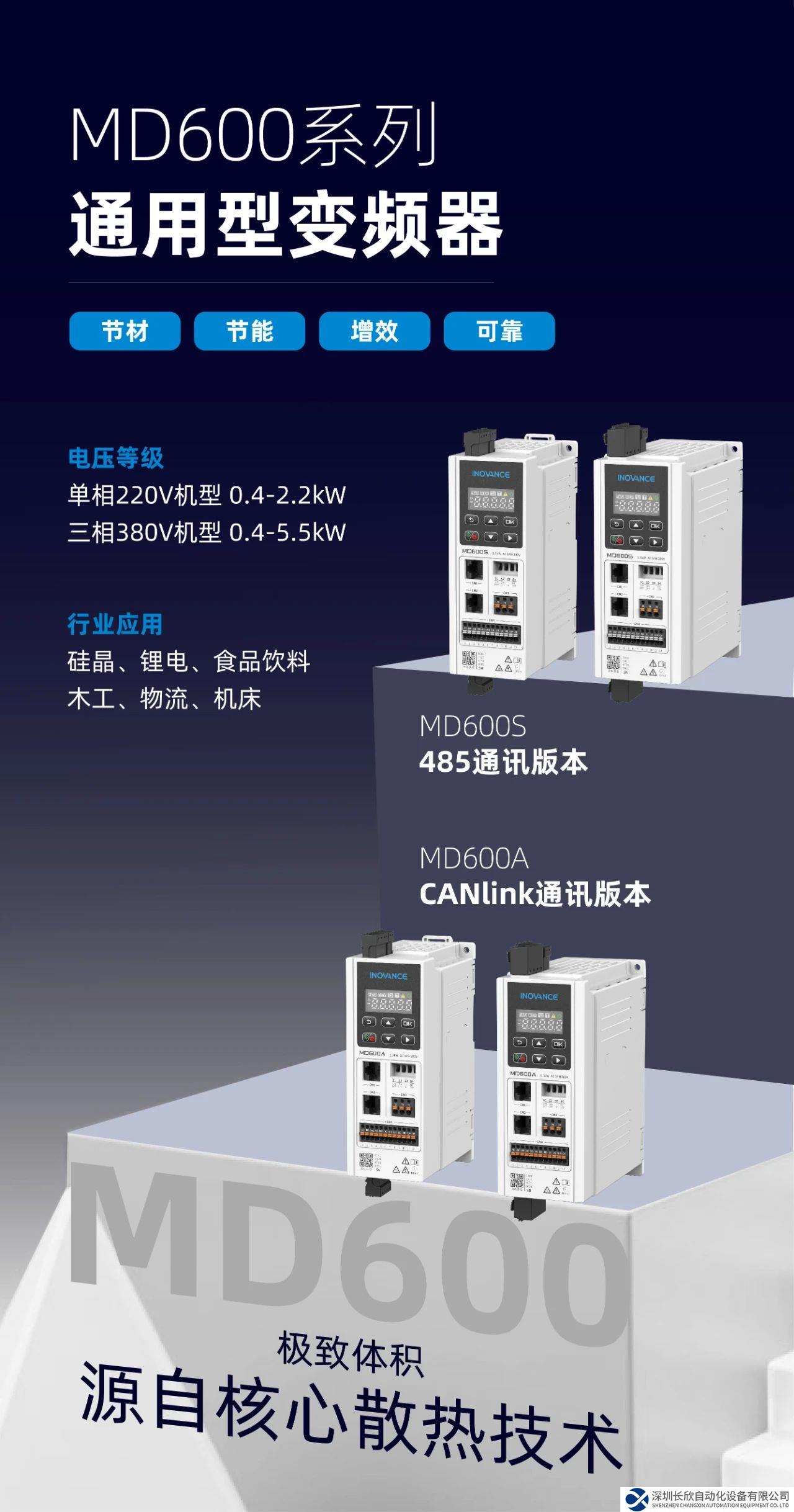 應用手機級散熱技術的變頻器真的存在嗎？MD600：存在！