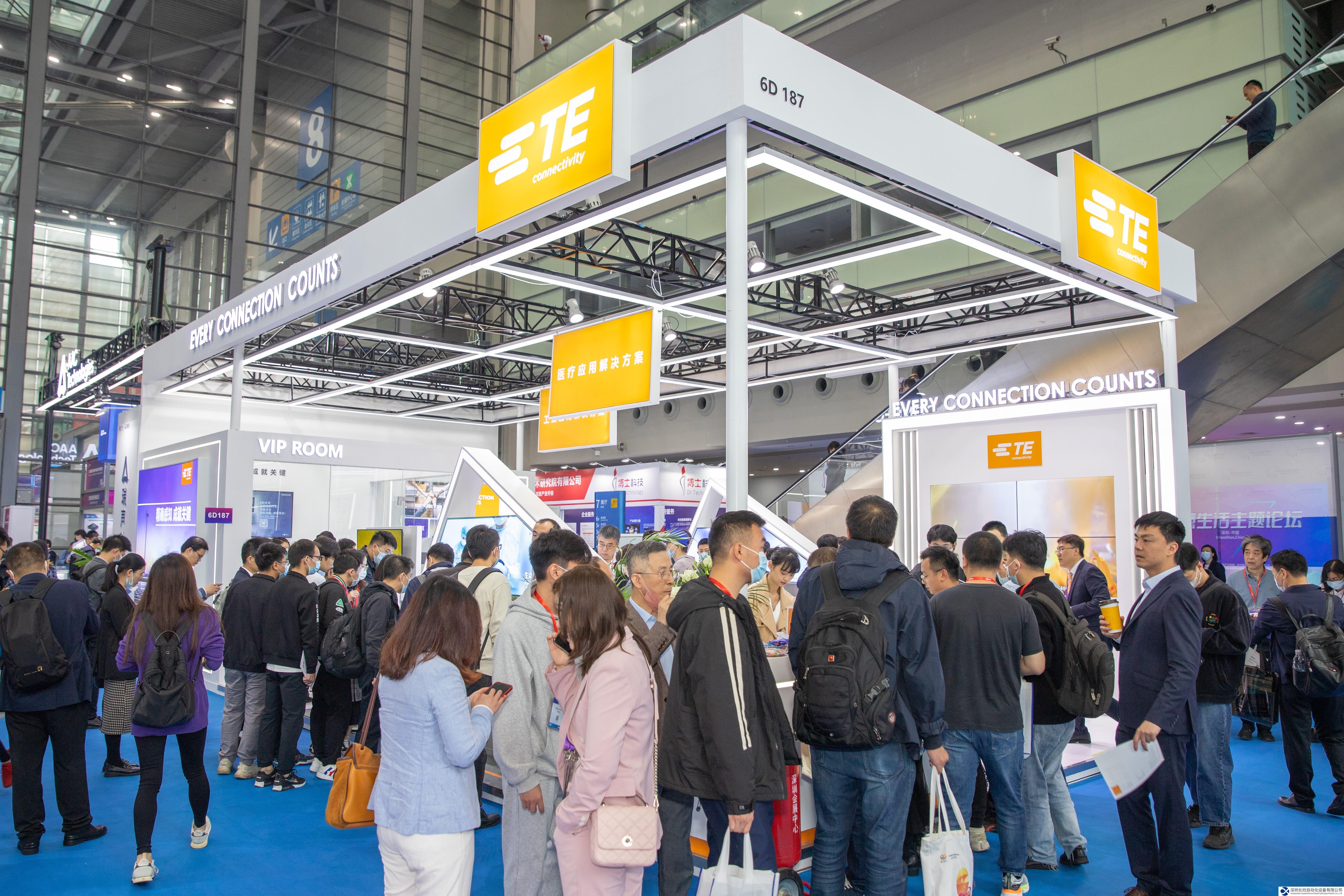 TE Connectivity攜工業(yè)及醫(yī)療應(yīng)用解決方案亮相2023深圳國際傳感器與應(yīng)用技術(shù)展覽會