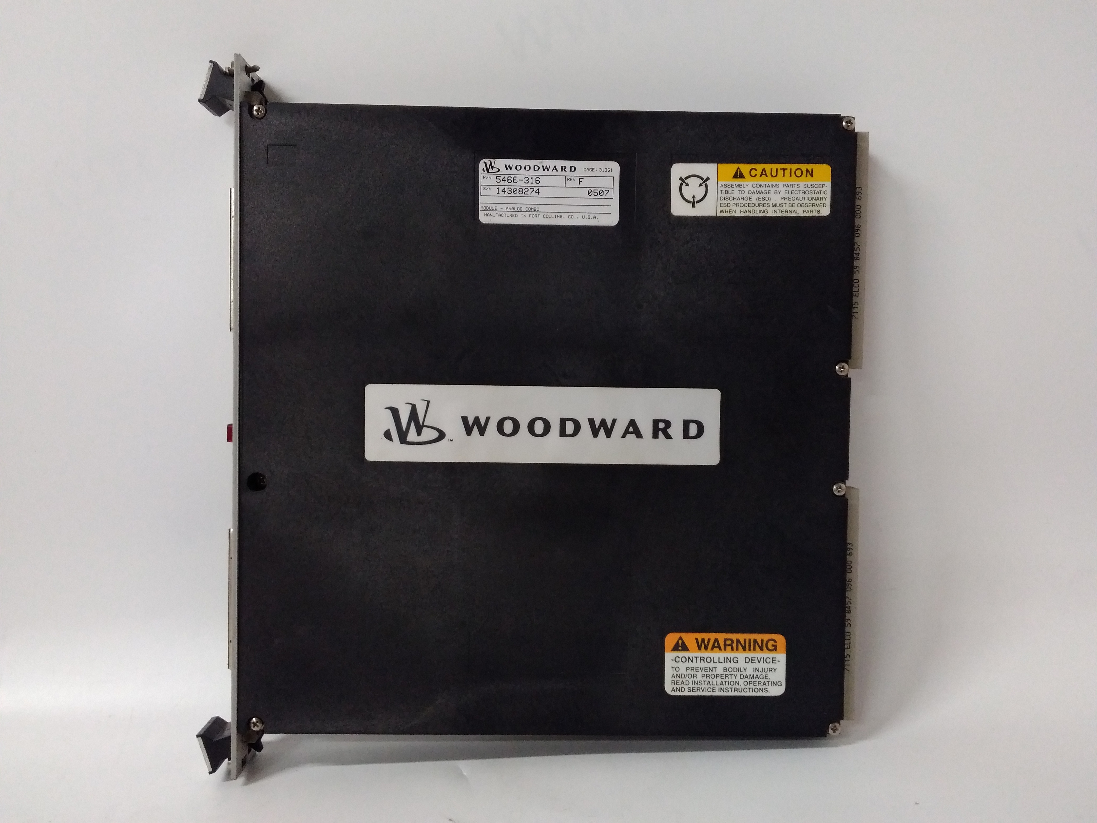 5466-316 Woodward 模擬輸入模塊