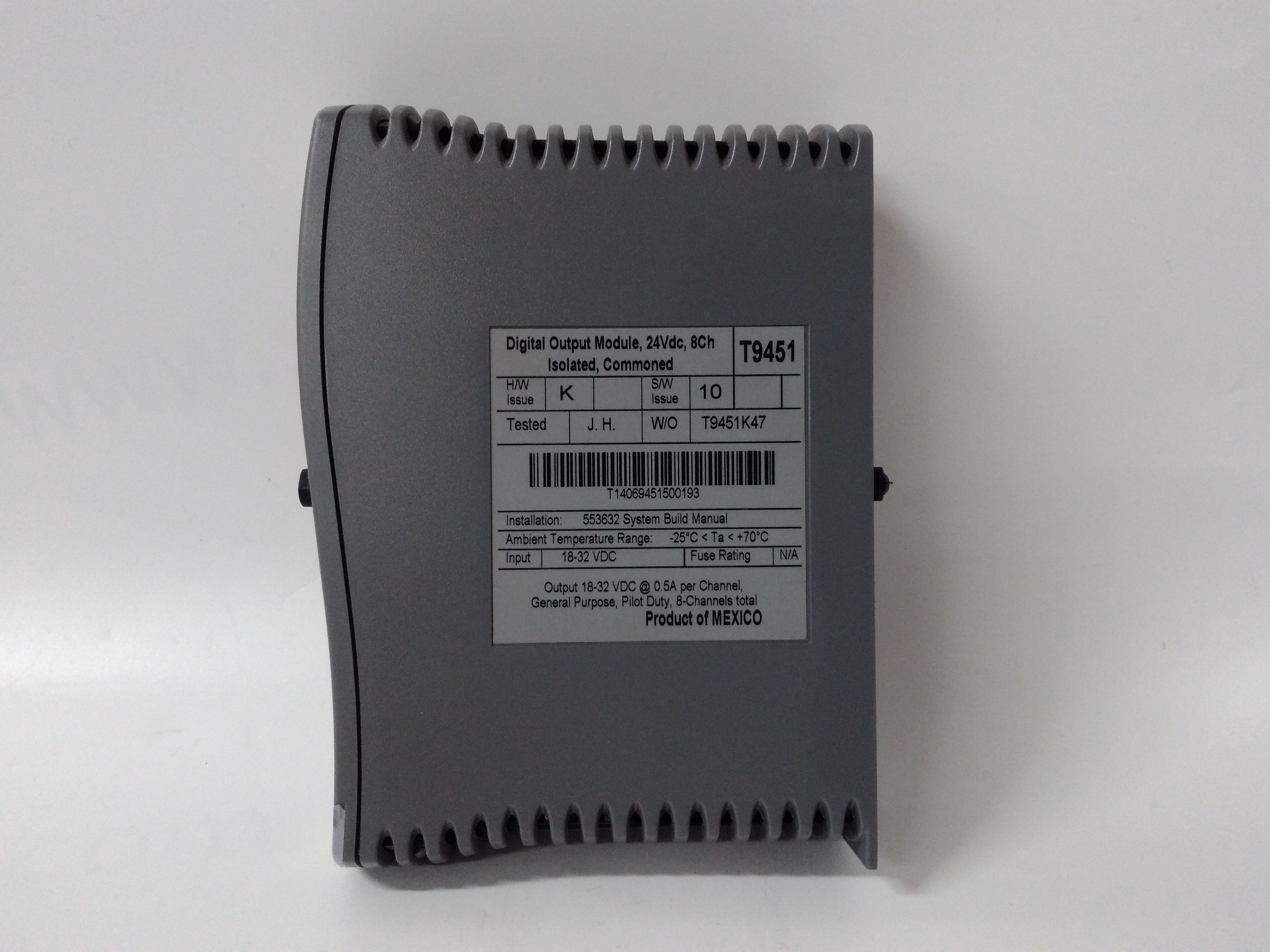 T9451 ICS TRIPLEX 數(shù)字輸出模塊