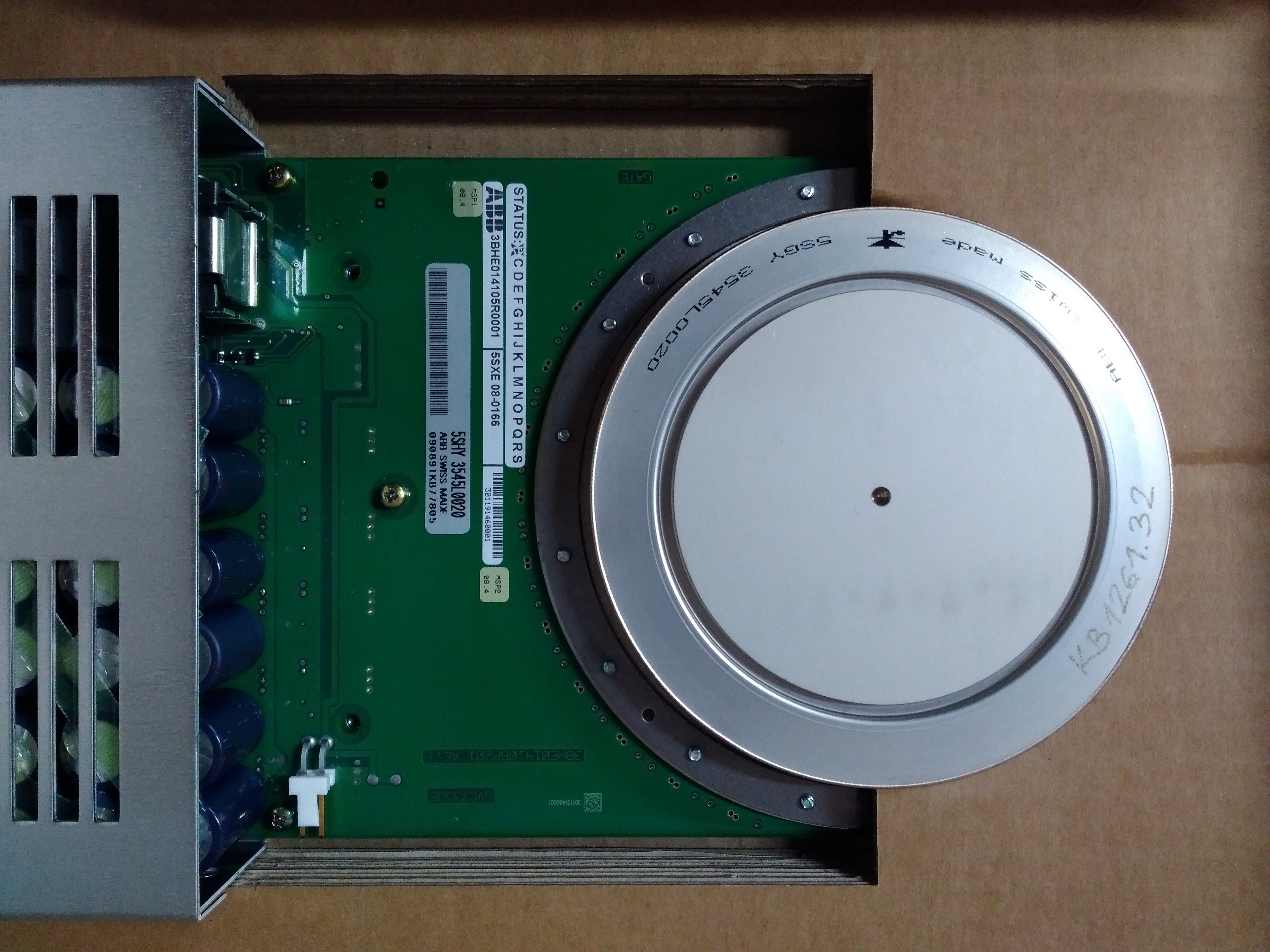 5SHY3545L0020 3BHE014105R0001 5SXE08-0166 ABB IGCT模塊