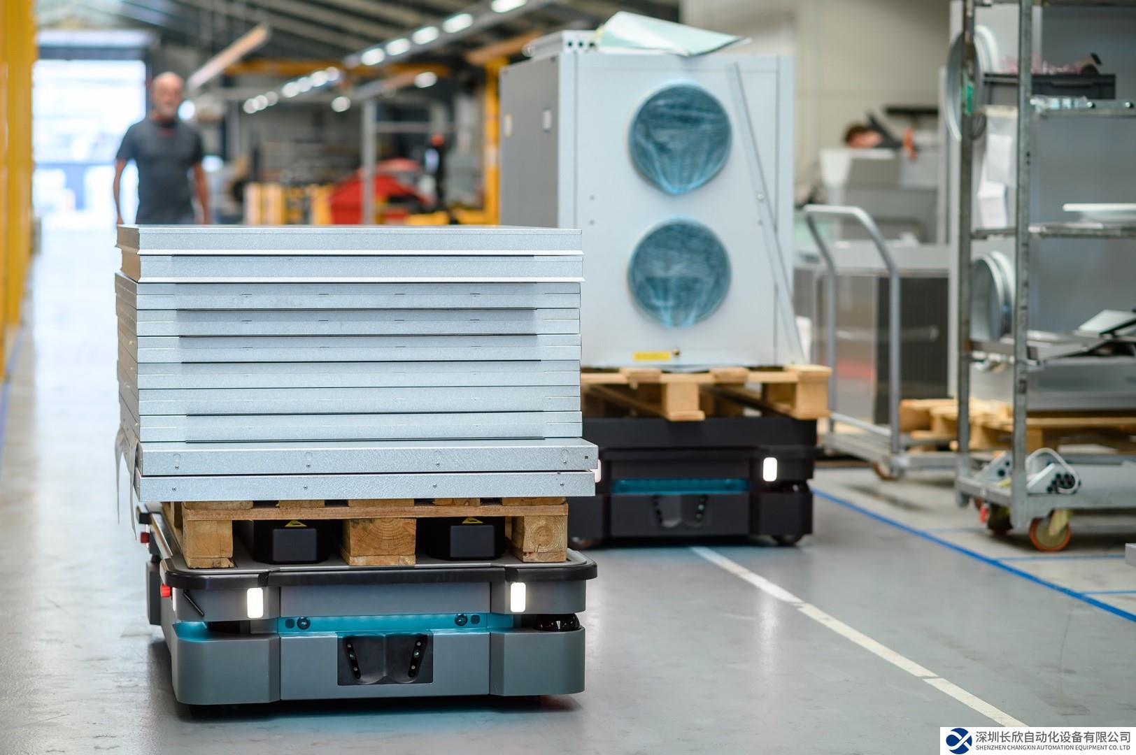 MiR兩款重載AMR獲得德國萊茵TÜV 認(rèn)證標(biāo)識 以嚴(yán)格的安全標(biāo)準(zhǔn)應(yīng)對制造業(yè)內(nèi)部物流的調(diào)整與轉(zhuǎn)型