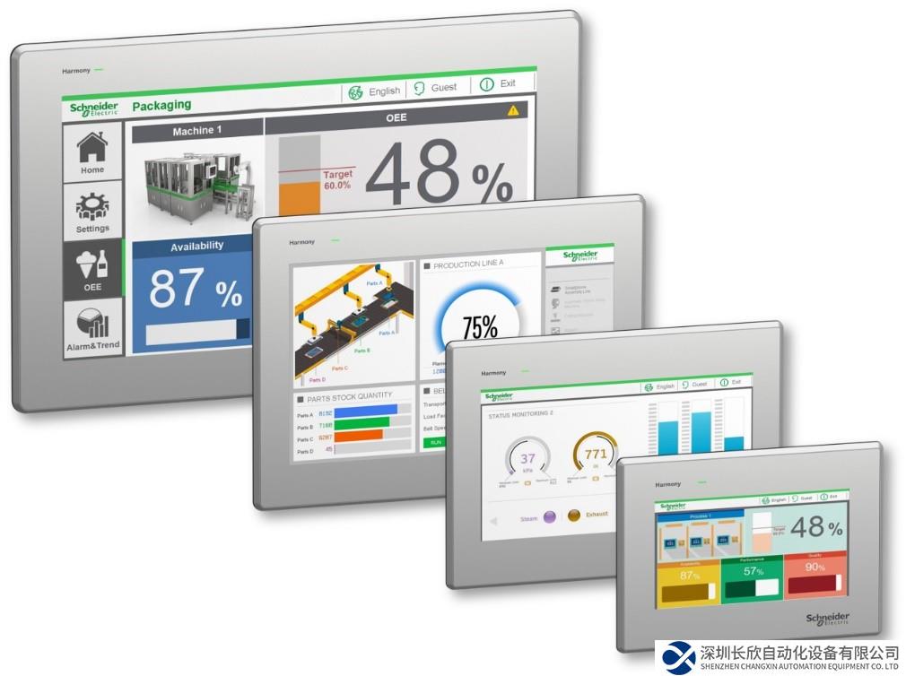 施耐德電氣推出Easy Harmony FT6不銹鋼觸摸屏， 助力企業(yè)數(shù)“馭”安全與合規(guī)