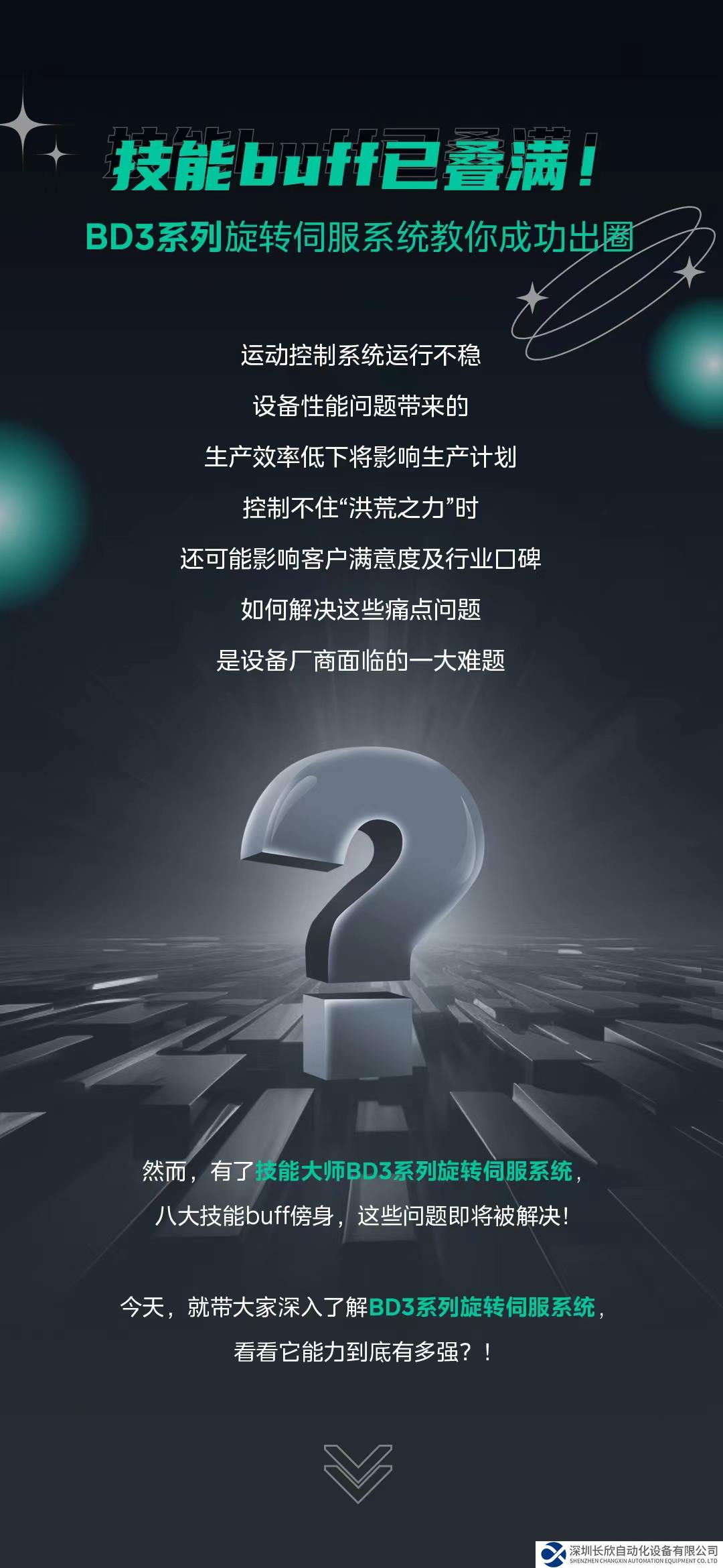 美的BD3系列旋轉(zhuǎn)伺服系統(tǒng)：八邊形戰(zhàn)士，內(nèi)外兼修，技能buff 滿格！