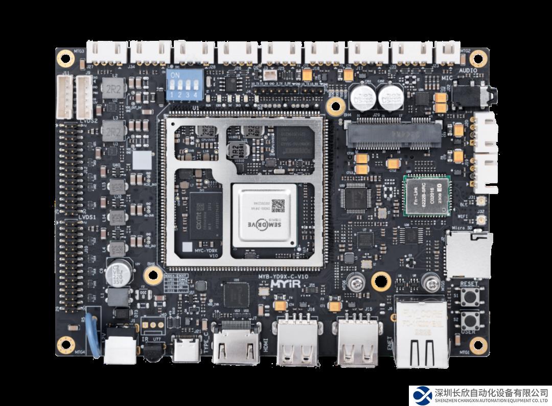 全國產(chǎn)六核CPU商顯板，米爾-芯馳D9360高性能高安全顯控方案