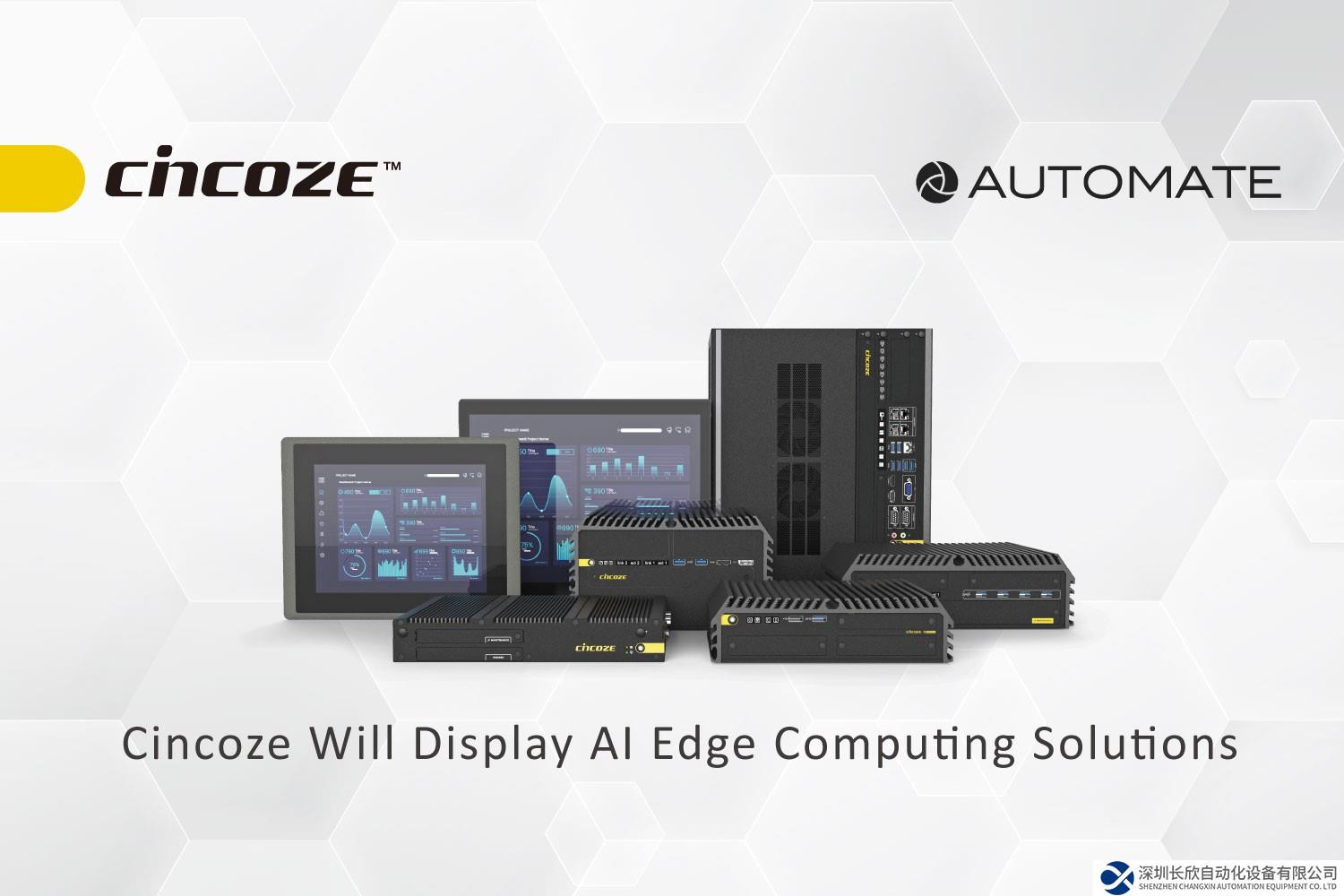 美國自動化盛會Automate 2024 : Cincoze德承展示全方位智能邊緣運算解決方案