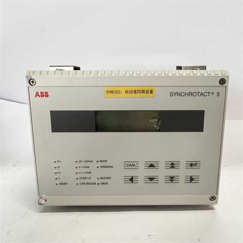 ABB SYN5200a-Z，V217 SYNCHROTACT5 3BHB006713R0217